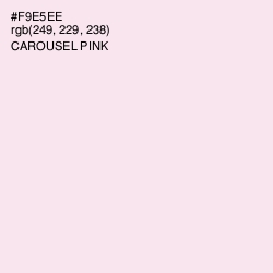 #F9E5EE - Carousel Pink Color Image